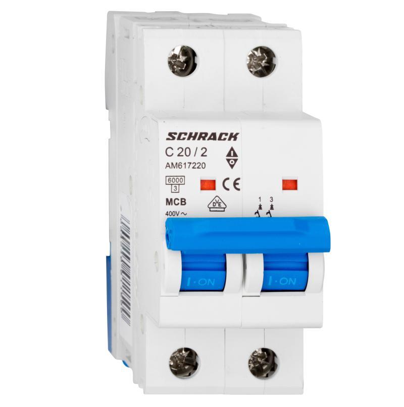 Авт. вимк. AMPARO С20А 2P 6кА