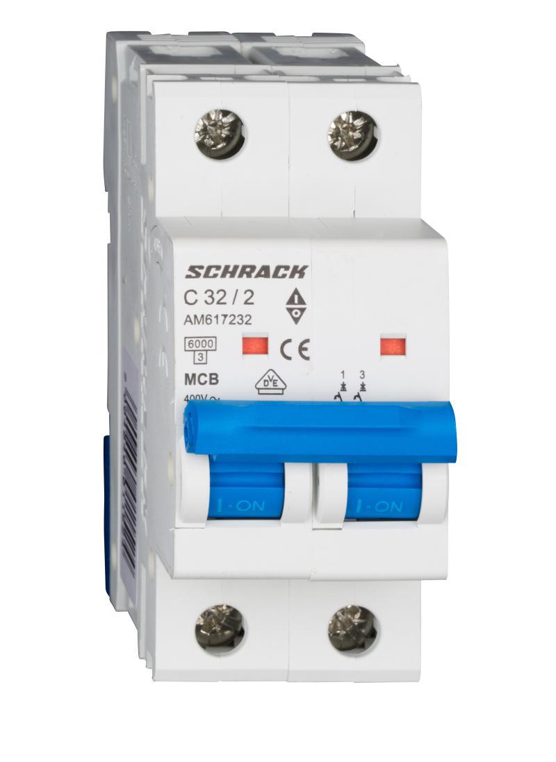 Авт. вимк. AMPARO С32А 2P 6кА