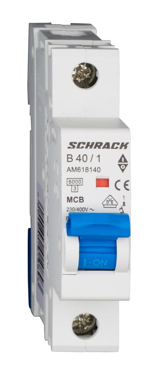 Авт. вимк. AMPARO В 40А 1P 6кА