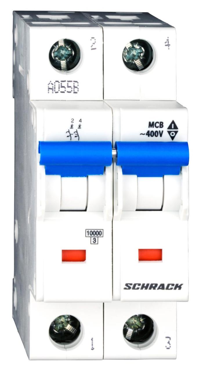 Авт. вимк. С6А 2P 10кА, МЕ