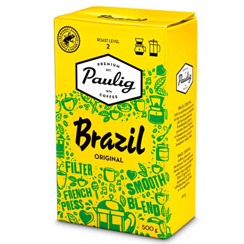 Мелена кава Paulig Brazil Original 500 грам Фінляндія пауліг оригінал Бразилія, фото 1