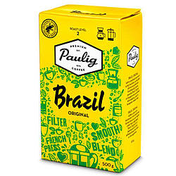Мелена кава Paulig Brazil Original 500 грам Фінляндія пауліг оригінал Бразилія