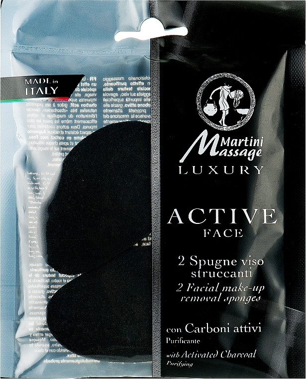 Губка Італія MARTINI SPA KARITE FACE-2PADS DEMAKE UP