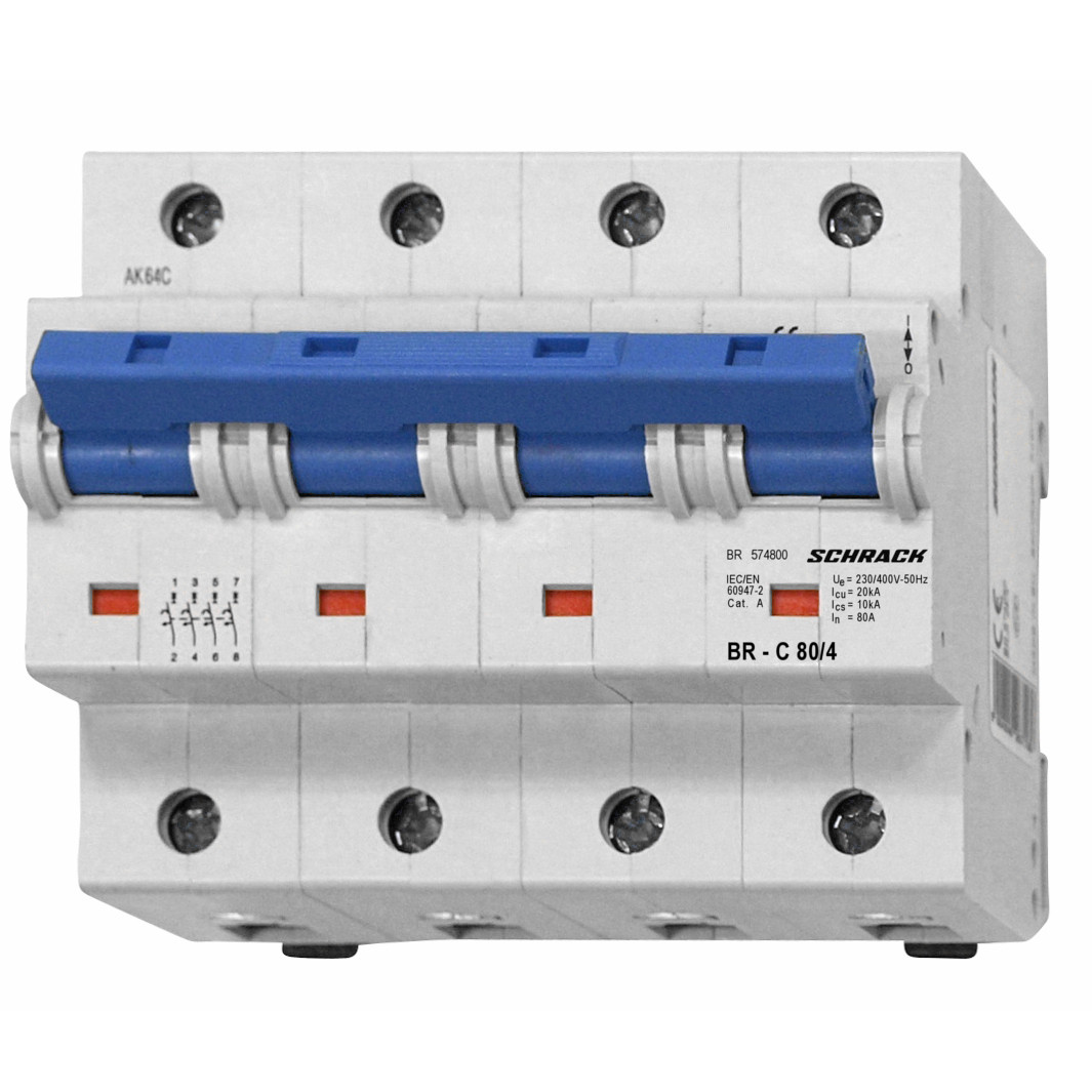 Авт. вимк. C 80А 4Р 20кА