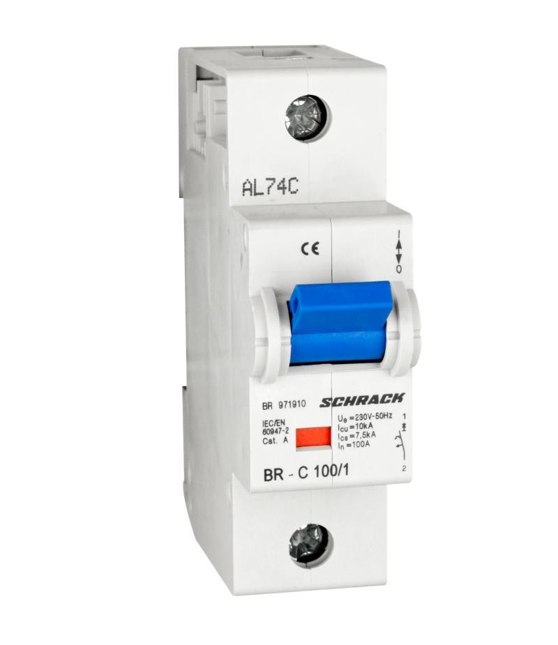 Авт. вимк. З 100А 1Р 10кА