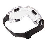 Окуляри захисні прозорі закритого типу, матеріал лінз полікарбонат, оптичний клас 2 INTERTOOL SP-0078 mst, фото 3