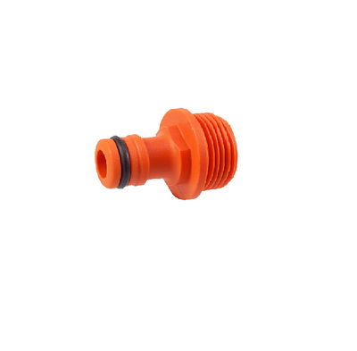 Стартовий адаптер 3/4" ЗР помаранчевий під стандартний конектор, (фурнітура для садових шлангів), Presto-PS