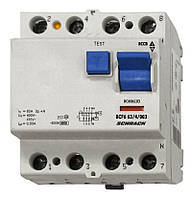 Вимк. диф. струму 63А 4Р 6кA 30мA, тип АС