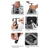 Набір для відновлення і ремонту різьби М14х1,25 для свічних отворів TOPTUL JGAI1003, фото 3