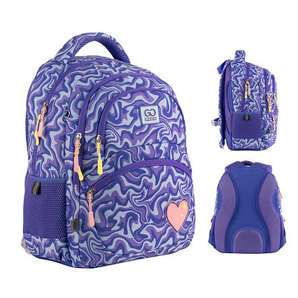 Рюкзак GoPack Education 175M-4 Shiny Heart, фото 1