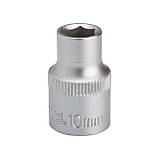 Головка шестигранна 1/2", 10*38 мм INTERTOOL ET-2010 pwtl, фото 2