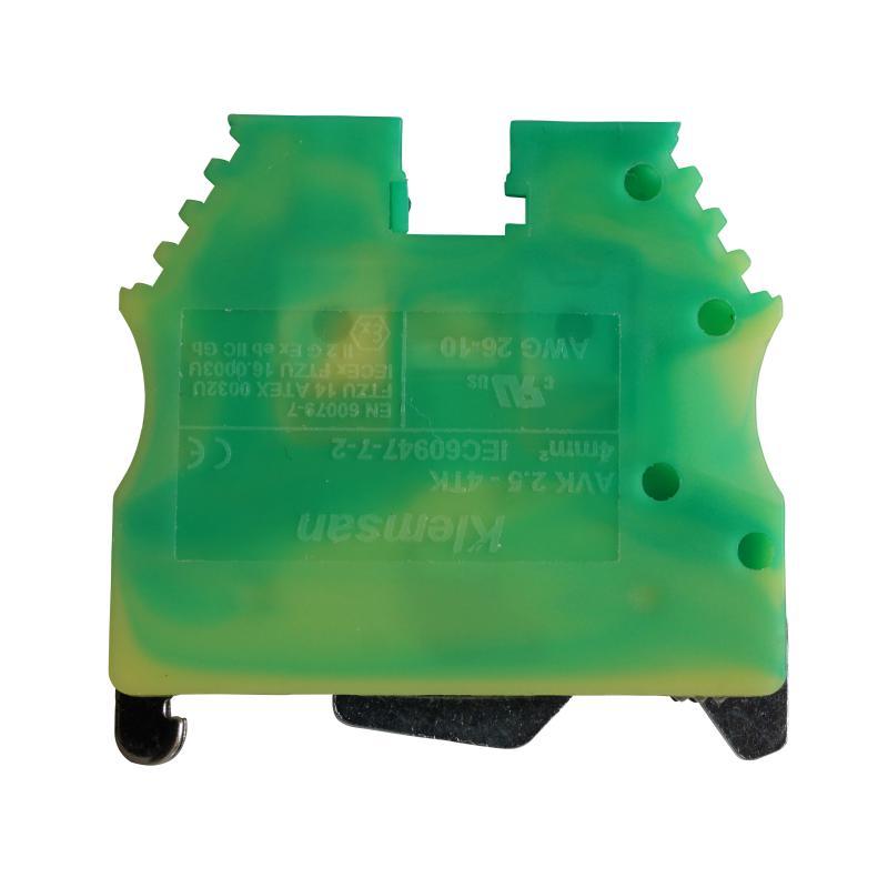 Клема заземлення 2,5-4 мм, тип AVK 2,5/4 T