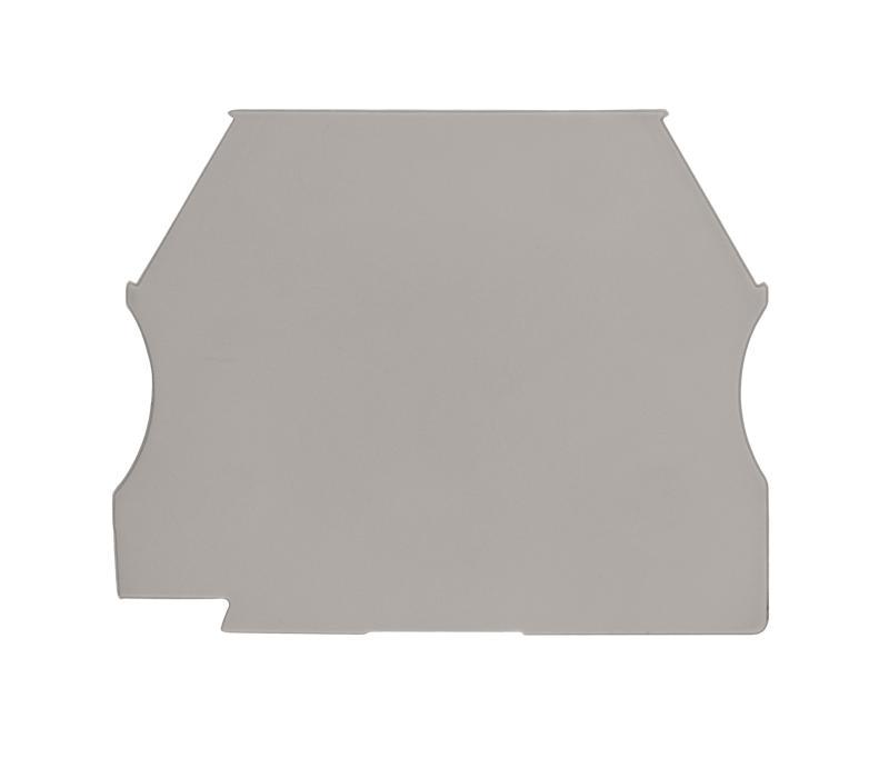 Торцева секція для клем типу AVK 2,5, 4, 6, 10, сіра