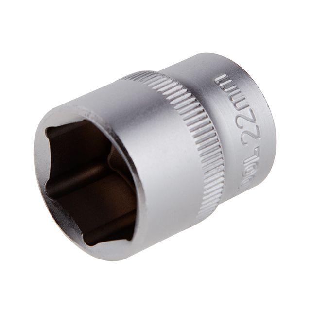 Головка шестигранна 1/2", 22*38 мм INTERTOOL ET-2022 pwtl