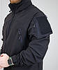 Куртка тактична ULTIMATUM Level-5 Чорна, фото 7