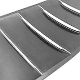 BMW E36 жалюзі для купе БМВ Е36 накладка на скло решітки з ABS пластику, фото 10