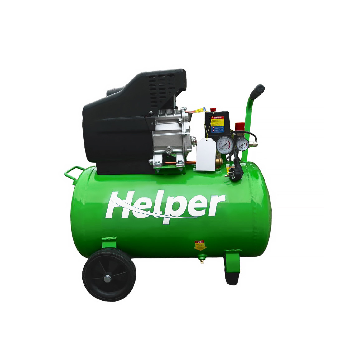 Масляний компресор Helper HPAC50L 2.2 кВт, 50 л, фото 1