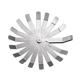 Комплект щупів зігнутих 0,127-0,508 мм, 16 шт INTERTOOL AT-0006 pwtl