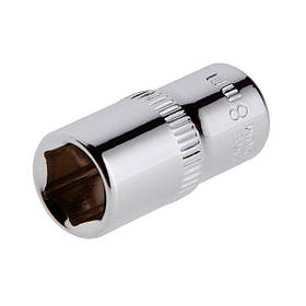 Головка шестигранна 1/4", 8 мм, Cr-V STORM INTERTOOL ET-0438 pwtl