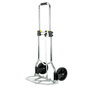 Візок ручний складаний до 100 кг, колеса 170 мм, (алюмінієвий) INTERTOOL LT-9012 Складна ручний візок pwtl