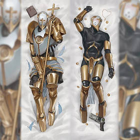 Дакимакура наволочка 120 х 40 см Габриель Ультракілл ULTRAKILL Gabriel тільки наволочка двостороння