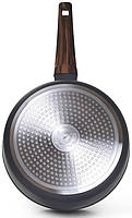 Сковорода-сотейник Fissman Capella Ø28см mebelime з антипригарним покриттям TiPro (титан), фото 3