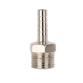 Перехідник із зовнішньою різьбою 1/4 на шланг 6 мм INTERTOOL PT-1843 mg