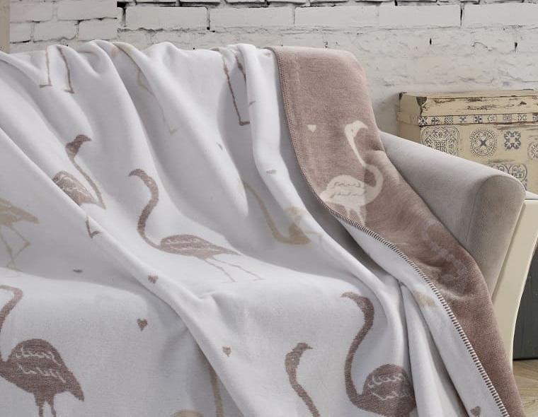 Плед BELIZZA "Pelikan" 200х220см greenpharm, Євро, фото 1