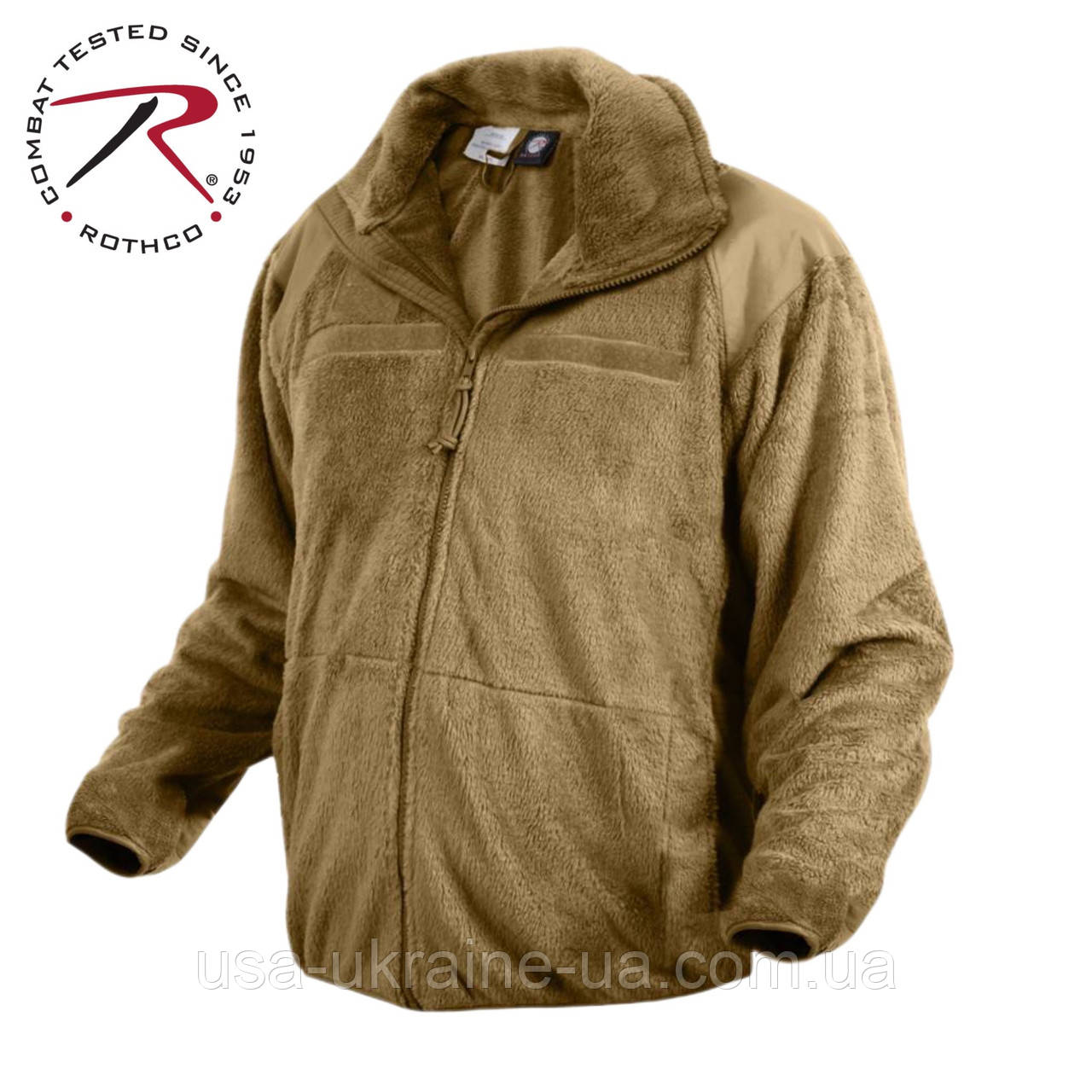 Флісова куртка Rothco ECWCS Gen III Level 3 койот, фото 1