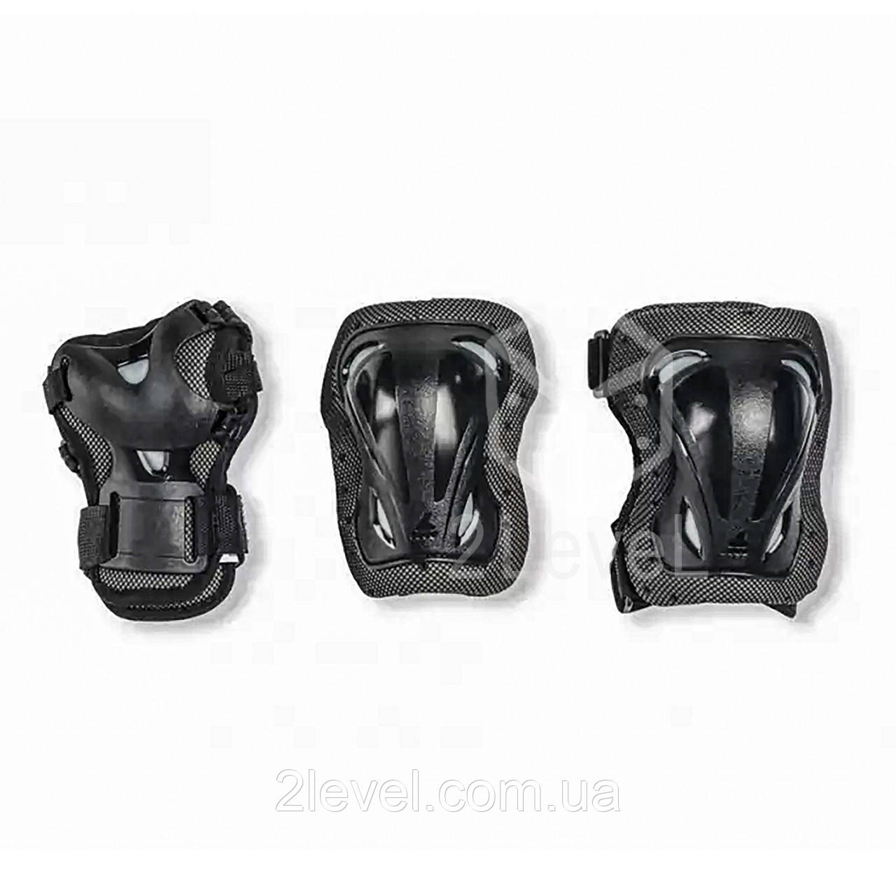 Комплект дитячого захисту Rollerblade Skate Gear Junior 3 pack Розмір XXXS Сірий захист для дітей Rollerblade