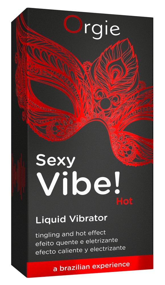 Рідкий вібратор SEXY VIBE! HOT