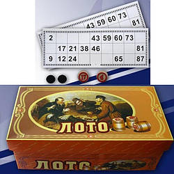 Гра "Лото" у дорогу (у картонній коробці)