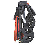 Коляска прогулянкова дитяча EL CAMINO DYNAMIC PRO ME 1053-3 Redwood Помаранчева, фото 7