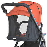 Коляска прогулянкова дитяча EL CAMINO DYNAMIC PRO ME 1053-3 Redwood Помаранчева, фото 10