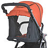 Коляска прогулянкова дитяча EL CAMINO DYNAMIC PRO ME 1053-3 Redwood Помаранчева, фото 10