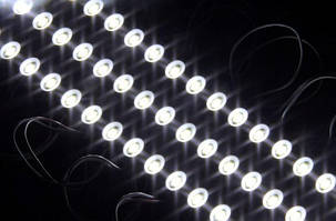 Світлодіодний модуль M-5730SMD3CW-12 холодний білий IP67 Код.57578, фото 3