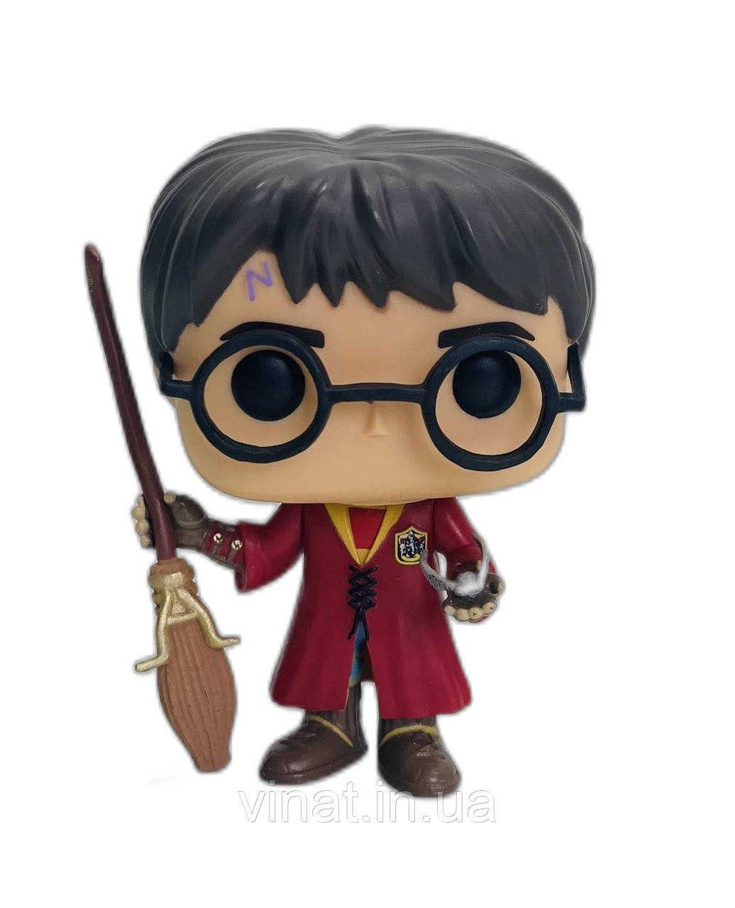 Колекційна фігурка Funko POP Harry Potter Гаррі Поттер з мітлою №08, фото 1