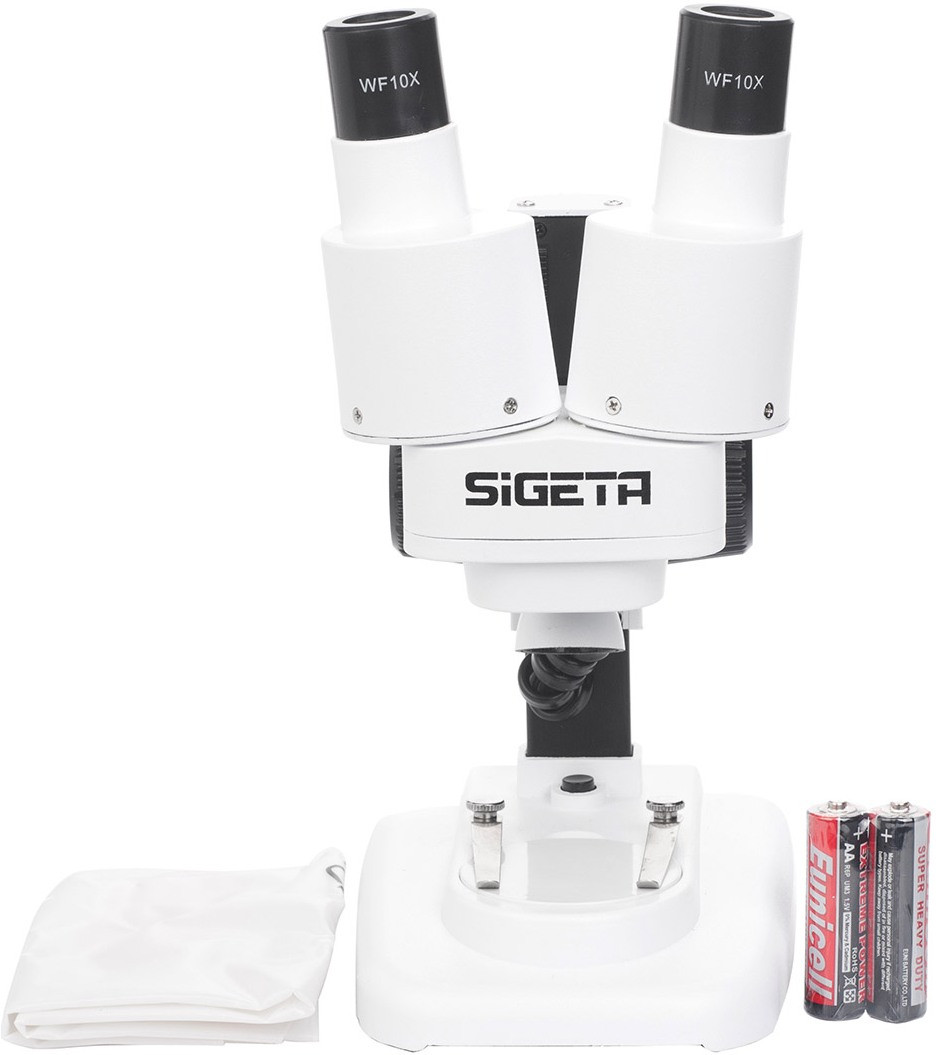 Sigeta MS-244 20x Led Bino Stereo | Стереоскопічний мікроскоп початкового рівня для навчання, досліджень та розвитку