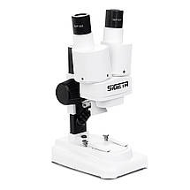 Sigeta MS-244 20x Led Bino Stereo | Стереоскопічний мікроскоп початкового рівня для навчання, досліджень та розвитку, фото 4