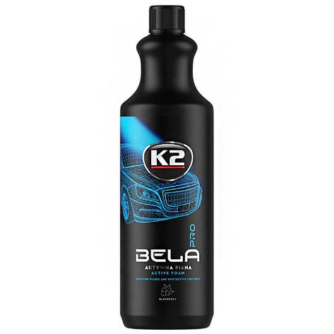 Активна піна K2 Bela Pro Blueberry для безконтактної мийки концентрат (лохина), 1л, фото 1