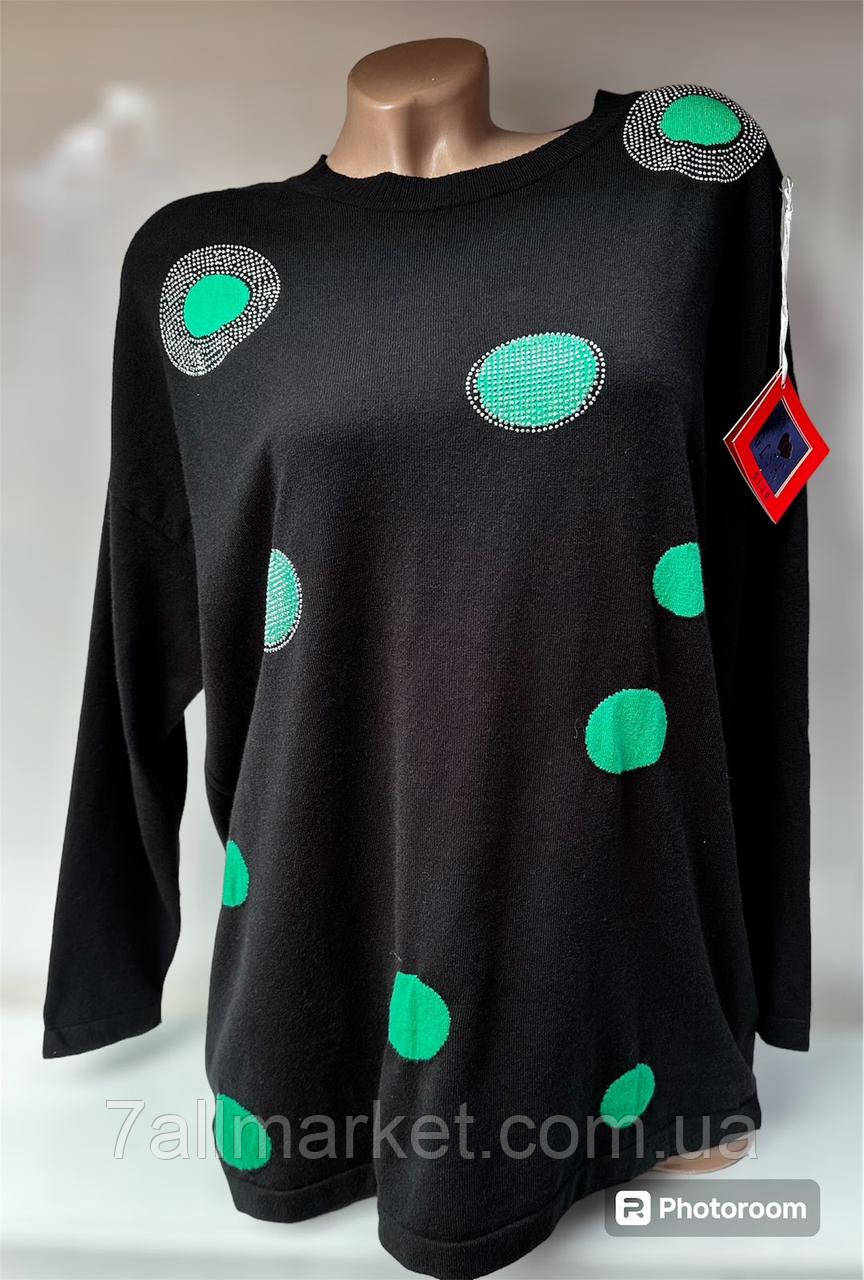 Светр жіночий, молодіжний розміри 52-56 (9 кв) "PULSE" недорого від прямого постачальника