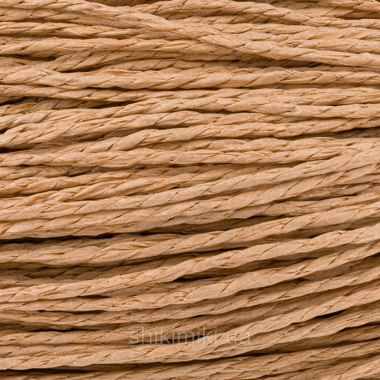 Пряжа Raffia кручена, колір Куркума