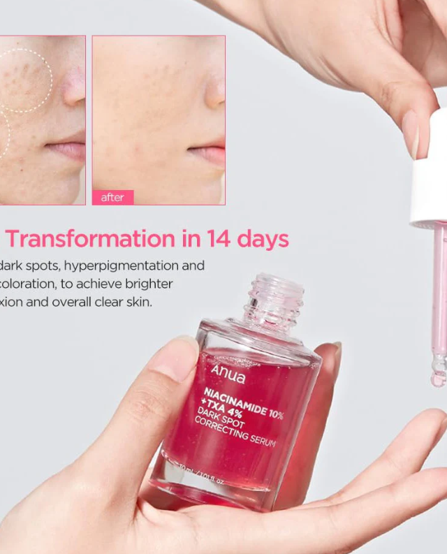 Осветляющая сыворотка с транексамовой кислотой Anua Осветляющая сыворотка с транексамовой кислотой Anua Niacinamide 10% + TXA 4% Serum