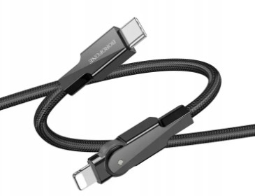 Кабель Borofone BU41 27W TYPE-C to Lightning (Black), фото 1