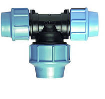 Трійник затискний Ду 40х50х40 Unidelta (23)