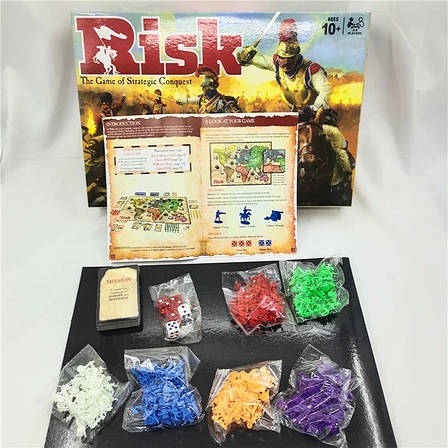 УЦІНКА! Настільна гра Risk / Ризик / Ріск + правила українською ЕКОНОМ, фото 1