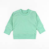 Дитячий костюм з однотонним джемпером Menthol, фото 2