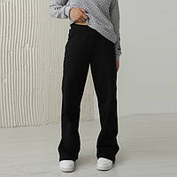 Брюки Палаццо для девушки Gbi Teens Черный р.140 (13762)