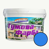Фарба гумова Akrilika, яскраво-блакитна, 11 л
