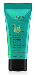Оральний лубрикант Orgie Cocktail Flavored Intimate Gel - Caipirinha, 50 ml